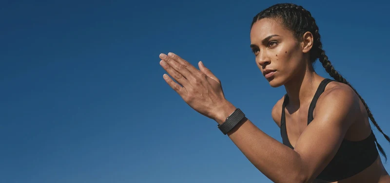 Athlete wearing the Hume Band 2.0